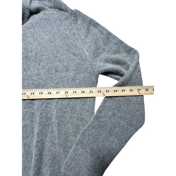 Brooks Brothers Gray Alpaca Wool Large Fluffy Pullover Sweater Women’s #IJ3-5 - Picture 4 of 10